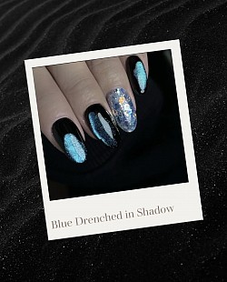 Blue and Dark