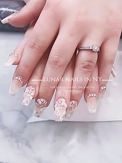 White nails